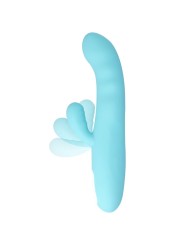 Mia Eiffel Vibrador Rotador Azul Turquesa - Comprar Conejito rotador Mia - Conejito rampante (3)