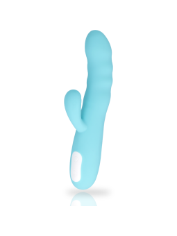 Mia Eiffel Vibrador Rotador Azul Turquesa - Comprar Conejito rotador Mia - Conejito rampante (1)