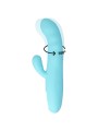 Mia Eiffel Vibrador Rotador Azul Turquesa - Comprar Conejito rotador Mia - Conejito rampante (4)