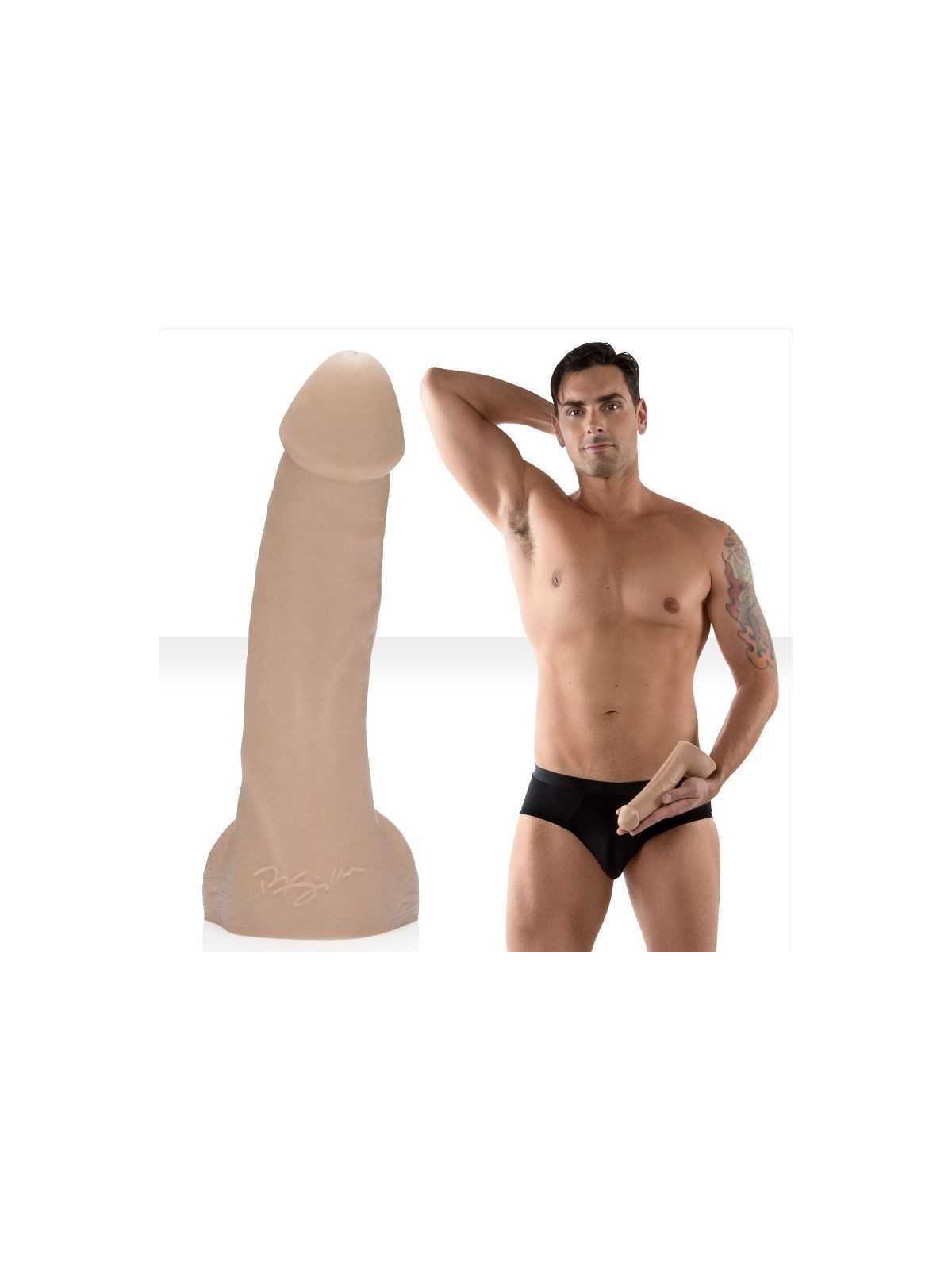 Fleshjack Ryan Driller Dildo 21 cm - Comprar Dildo realista Fleshlight - Dildos sin vibración (1)