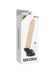 Based Cock Realistic Vibrador Control Remoto 21 cm - Comprar Vibrador realista Basecock - Vibradores realísticos (2)