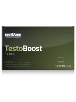 Testo Boost Potenciador Con Tribulus Terrestris 40 Tabs - Comprar Potenciador erección Cobeco - Potenciadores de erección (2)