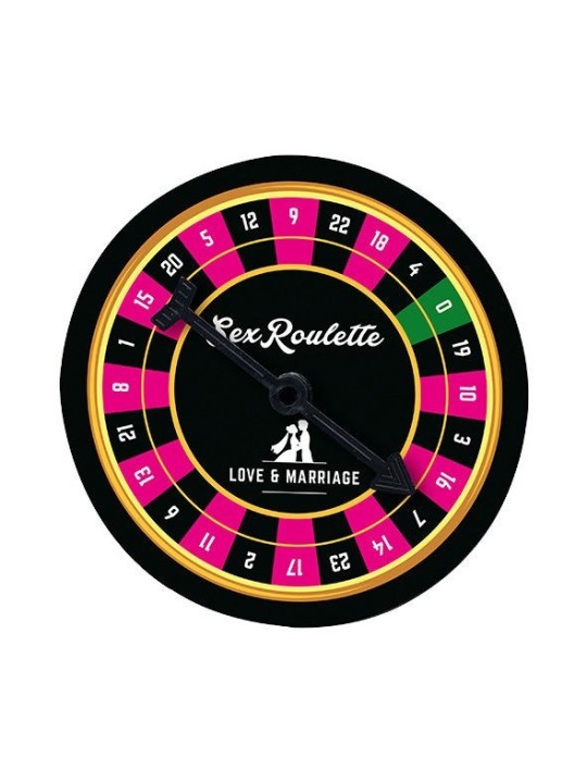 Sex Roulette Love & Marriage - Comprar Juego mesa erótico Tease&Please - Juegos de mesa eróticos (2)