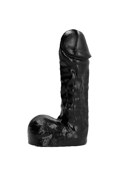 All Black Dong 19 cm - Comprar Dildo realista All Black - Dildos sin vibración (1)