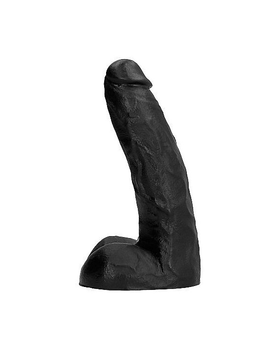 All Black Dong 22 cm - Comprar Dildo gigante All Black - Penes realistas (1)