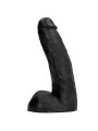 All Black Dong 22 cm - Comprar Dildo gigante All Black - Penes realistas (1)