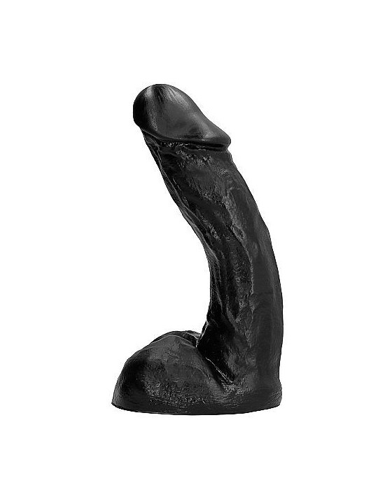 All Black Dong 23 cm - Comprar Dildo gigante All Black - Penes realistas (1)