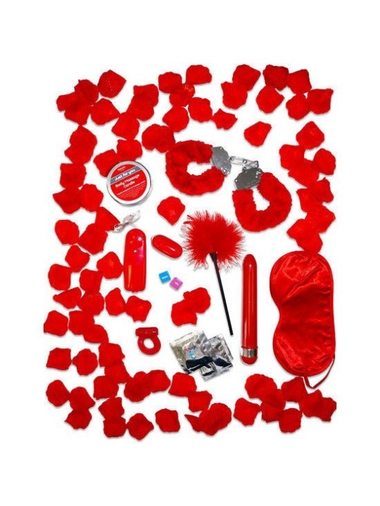 Just For You Red Romance Gift Set - Comprar Kit bondage y BDSM Just For You - Kits bondage & BDSM (2)