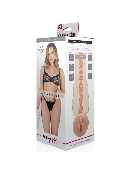 Fleshlight Girls Mia Malkova Vagina LVL Up - Comprar Réplica pornstar Fleshlight - Réplicas actrices & actores (3)