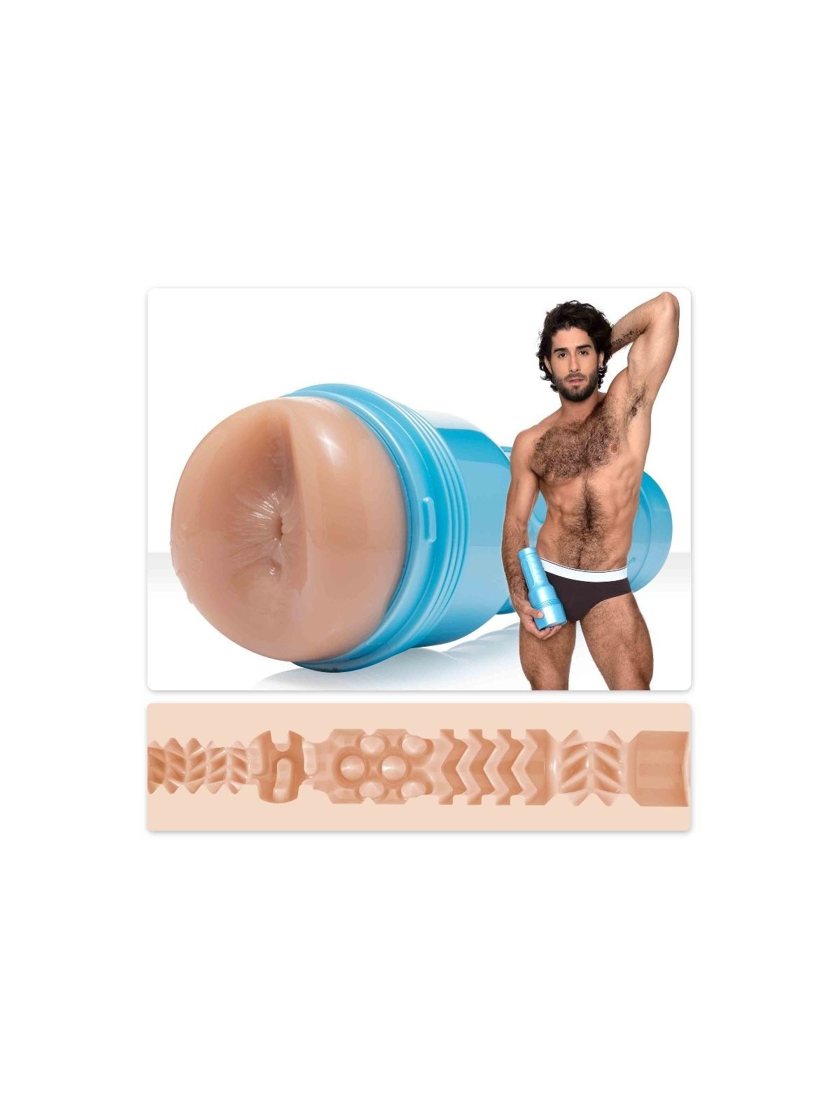 Fleshjack Masturbador Diego Sans Sex Machine Ano - Comprar Réplica pornstar Fleshlight - Réplicas actrices & actores (1)