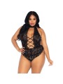 Leg Avenue Teddy Abertura Frontal Talla Grande - Comprar Body sexy Leg Avenue - Bodys sexys (1)