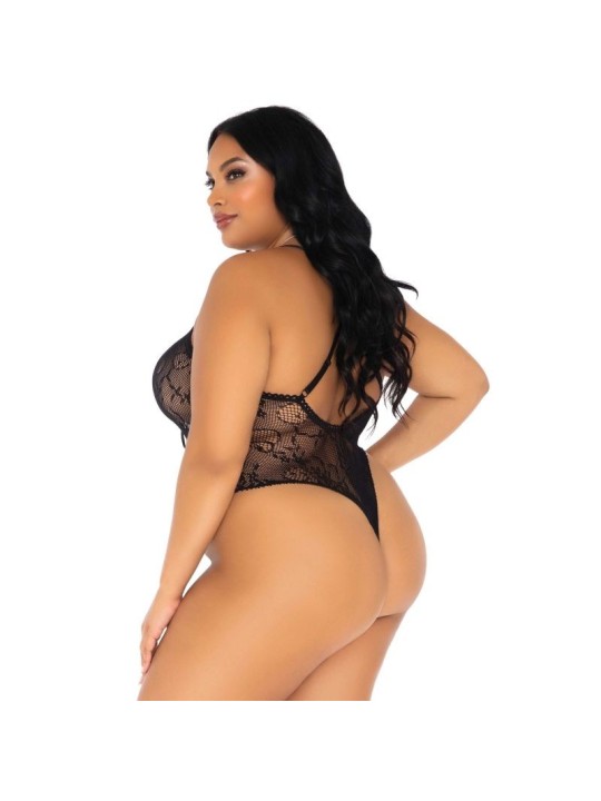 Leg Avenue Teddy Diseño Floral Escote Entrelazado - Comprar Body sexy Leg Avenue - Bodys sexys (2)