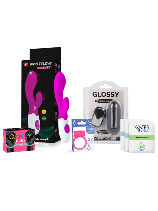 Pack Erótico Lauranne - Comprar Kit erótico pareja Sexto Placer Collection - Packs eróticos (1)