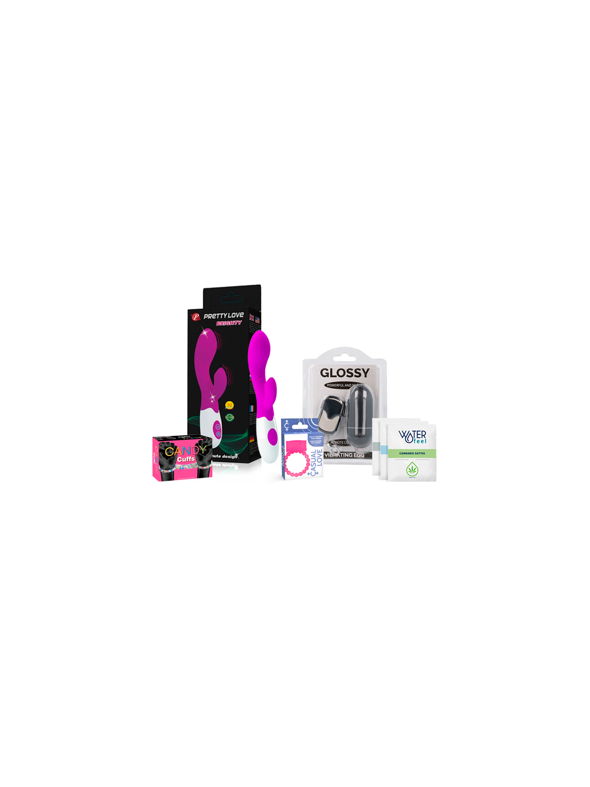 Pack Erótico Lauranne - Comprar Kit erótico pareja Sexto Placer Collection - Packs eróticos (1)