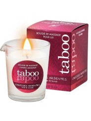 Taboo Vela De Masaje Para Él Caresses Ardientes Aroma Helecho - Comprar Aromatizador masaje Ruf - Inciensos & velas eróticas (1)