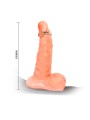 Arnés Con Pene Realístico & Braguita Ajustable Ultra Passionate 15.5 cm - Comprar Arnés dildo sexual Baile - Arneses sexuales (4