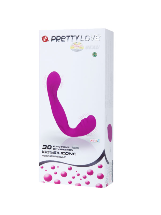 Ctype Pretty Love Beau Arnés Lila - Comprar Arnés doble sexual Pretty Love - Arneses sexuales (4)