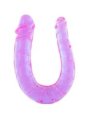 Sevencreations Pene Con Dos Cabezas De Gelatina Flexible - Comprar Dildo doble Sevencreations - Dildos dobles (1)