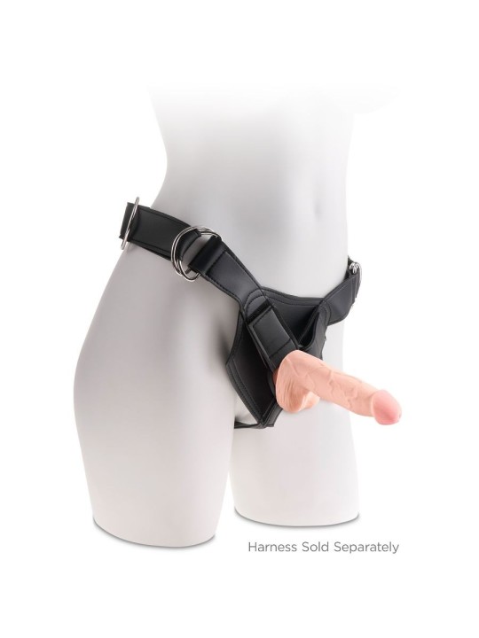King cock Dildo Triple Densidad Testículos - Comprar Dildo realista King Cock - Dildos sin vibración (4)