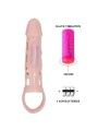 Baile Funda Extensora Pene Con Vibración & Strap 13.5 cm - Comprar Funda pene Baile - Fundas de pene (3)