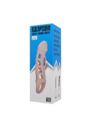 Baile Funda Extensora Pene Con Vibración & Strap 13.5 cm - Comprar Funda pene Baile - Fundas de pene (5)