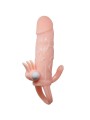 Brave Man Funda Pene Anal & Clítoris Vibrador 16.5 cm - Comprar Funda pene Baile - Fundas de pene (1)