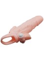 Brave Man Funda Pene Anal & Clítoris Vibrador 16.5 cm - Comprar Funda pene Baile - Fundas de pene (2)