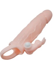 Brave Man Funda Pene Con Rabbit Vibrador 16.5 cm - Comprar Funda pene Baile - Fundas de pene (3)