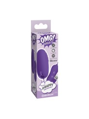 OMG Happy Potente Bala Vibrador Lila - Comprar Huevo vibrador Omg - Huevos vibradores (3)