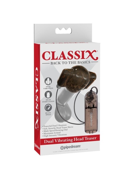 Classix Estimulador Doble Con Vibración - Comprar Masturbador automático Classix - Masturbadores automáticos (4)