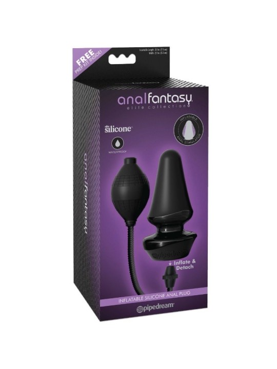 Anal Fantasy Elite Collection Plug Hinchable - Comprar Plug anal Anal Fantasy Series - Plugs anales (4)