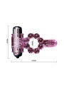 Anillo Silicona 10 Ritmos Lengua Con Vibración Rosa - Comprar Anillo vibrador pene Baile - Anillos vibradores pene (4)