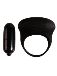 Pretty Love Bertram Anillo Vibrador Negro - Comprar Anillo vibrador pene Pretty Love - Anillos vibradores pene (1)