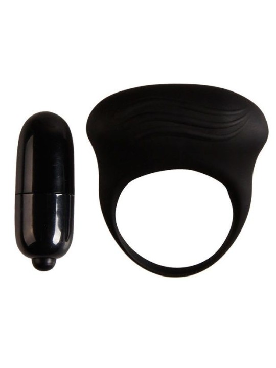 Pretty Love Bertram Anillo Vibrador Negro - Comprar Anillo vibrador pene Pretty Love - Anillos vibradores pene (1)