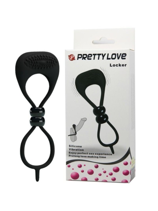 Pretty Love Anillo Doble Para Pene & Testículos - Comprar Anillo vibrador pene Pretty Love - Anillos vibradores pene (5)