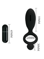 Pretty Love Anillo Vibrador Con Estimulador Ethel - Comprar Anillo vibrador pene Pretty Love - Anillos vibradores pene (4)