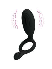 Pretty Love Anillo Vibrador Con Estimulador Ethel - Comprar Anillo vibrador pene Pretty Love - Anillos vibradores pene (3)