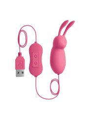 Omg Cute Rabbit Vibrador Potente Rosa USB - Comprar Estimulador clítoris Omg - Estimuladores de clítoris (1)