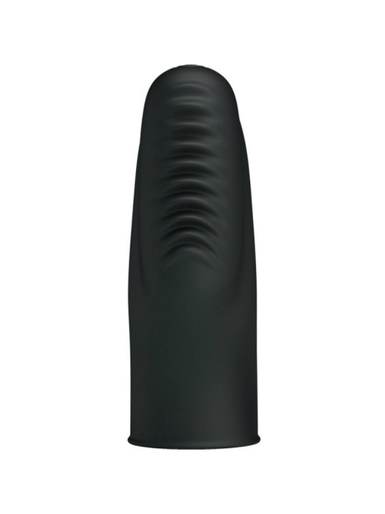 Pretty Love Flirtation Dedal Con Vibración Stanford Negro - Comprar Dedo vibrador Pretty Love - Vibradores de dedo (3)