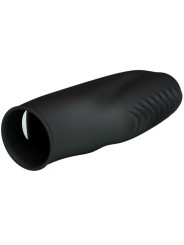 Pretty Love Flirtation Dedal Con Vibración Stanford Negro - Comprar Dedo vibrador Pretty Love - Vibradores de dedo (2)