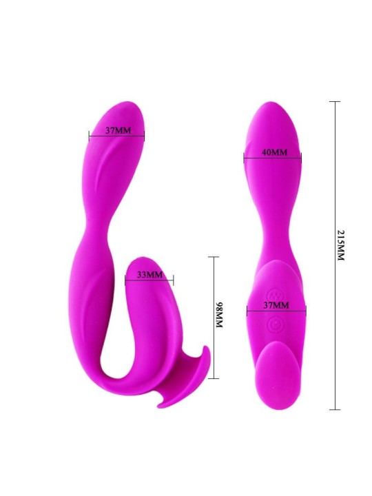 Highgrade Pretty Love Colbert Masajeador Lila - Comprar Conejito vibrador Pretty Love - Conejito rampante (3)