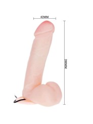 Baile Dildo Realístico Con Vibración 20 cm - Comprar Vibrador realista Baile - Dildos anales (3)