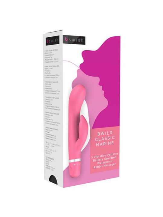 B Swish Bwild Classic Marine Rabbit Vibrator - Comprar Conejito vibrador B Swish - Conejito rampante (2)