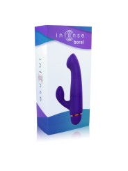 Intense Boral 20 Speeds Silicone - Comprar Conejito vibrador Intense Toys - Conejito rampante (3)