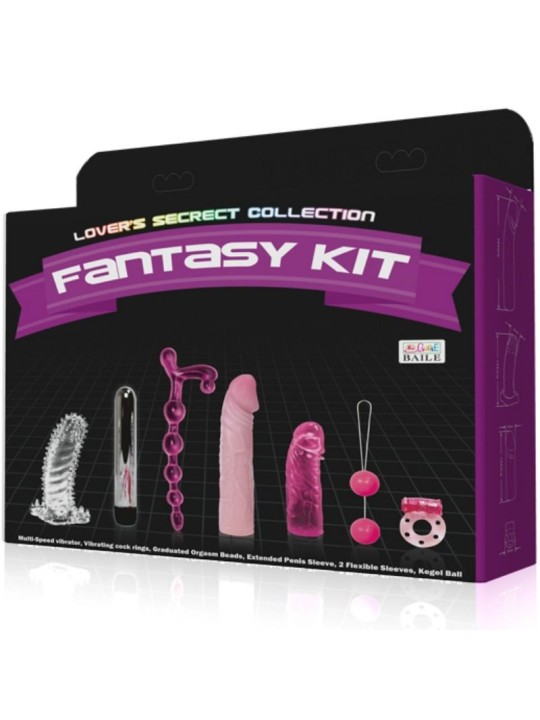 Lovers Secret Collection Kit Fantasía - Comprar Kit erótico pareja Baile - Packs eróticos (3)