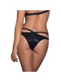 Queen Lingerie Panties Con Doble Tiranta Cruzada - Comprar Ropa interior sexy Queen - Tangas & braguitas sexys (2)