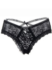 Queen Lingerie Panties De Encaje Floral - Comprar Ropa interior sexy Queen - Tangas & braguitas sexys (3)