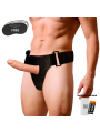 Harness Attraction Árnes Hueco Benny Con Vibrador 15 x 4.5 cm - Comprar Arnés hueco sexual Harness Attraction - Arneses sexuales