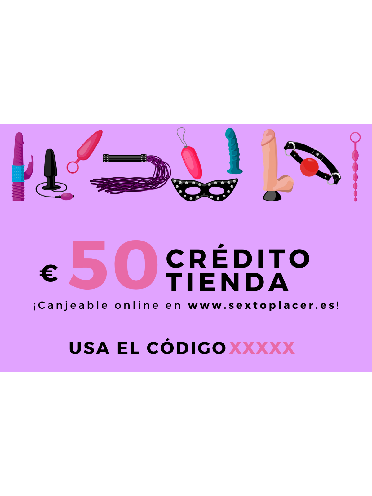 Tarjeta Regalo 50€ Sexto Placer - Comprar Tarjeta regalo Sexto Placer Collection - Tarjetas regalo (1)