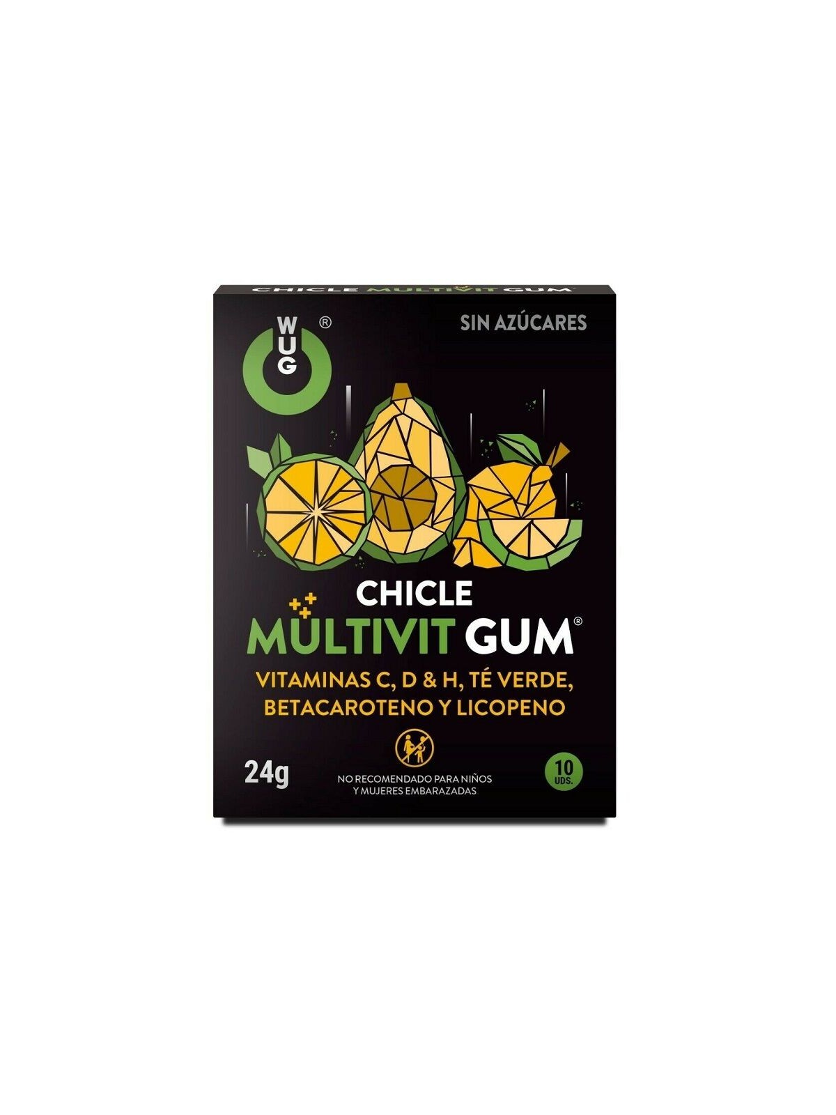 Wug Chicle Multivit Gum 10 uds - Comprar Chucherías eróticas Wug - Chucherías eróticas (1)